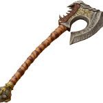 Wow Grommash Hellscream's Gorehowl Two-handed Battle Axe Replica