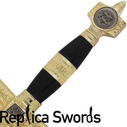 King Solomon Sword Full Size Black Metal Replica