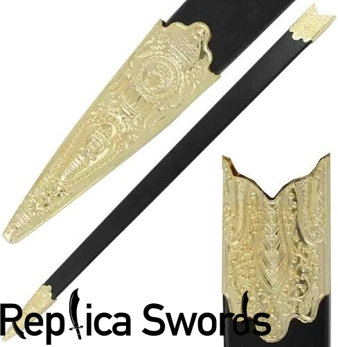 King Solomon Sword Full Size Black Metal Replica King Solomon Sword Full Size Black Metal Replica