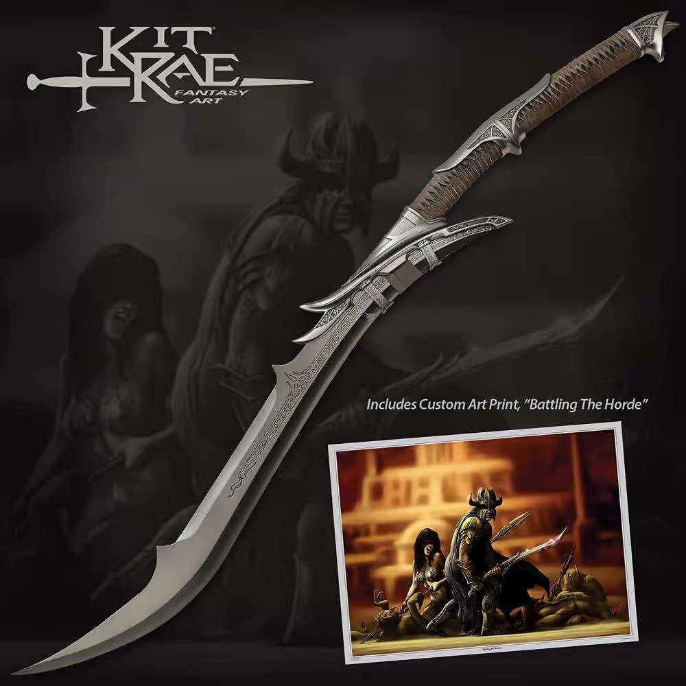 Kit Rae Mithrodin Fantasy Sword Dark Edition UC Licensed Replica Kit Rae Mithrodin Fantasy Sword Dark Edition UC Licensed Replica