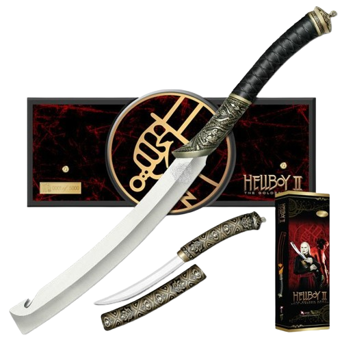 Official_Hellboy_II_Sword-Gold_Edition_MC-HB01L-removebg-preview.png Hellboy II cosplay Sword Replica - Image 1